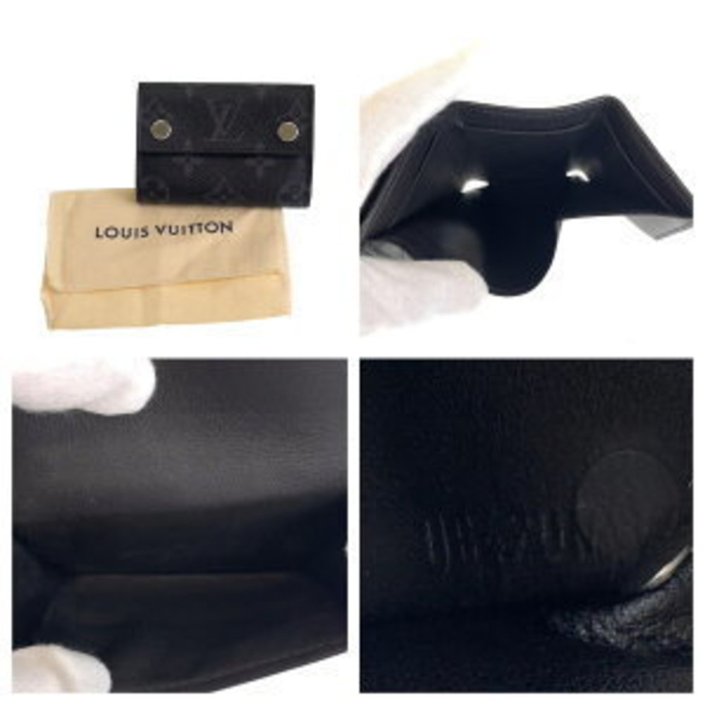 Louis Vuitton Monogram Eclipse Black Folding Wall… - image 5